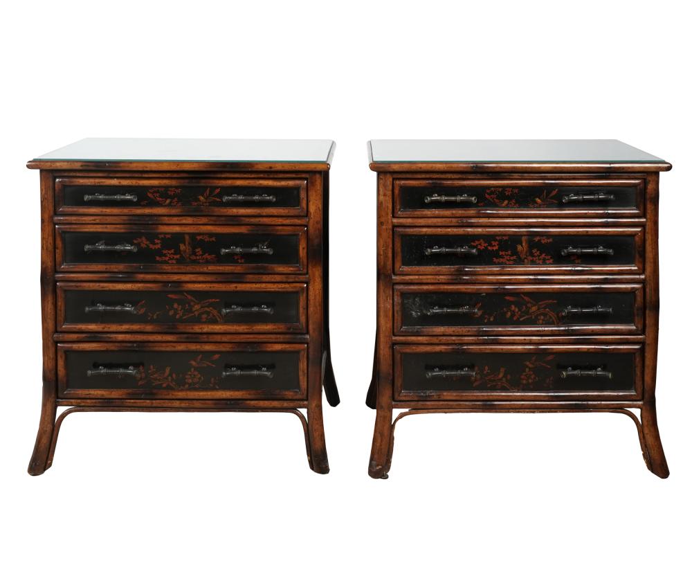 PAIR THEODORE ALEXANDER CHESTS 32f907