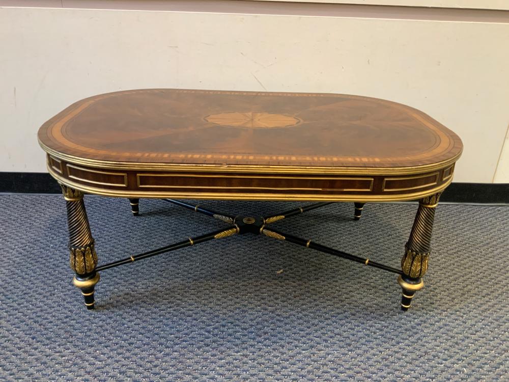 GEORGE III STYLE PARTIAL GILT AND 32fa5c
