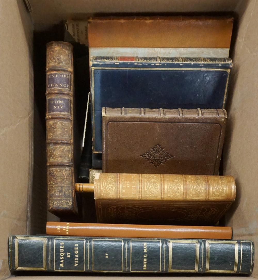 LIBRARY OF MOSTLY LEATHERBOUND 32fd78