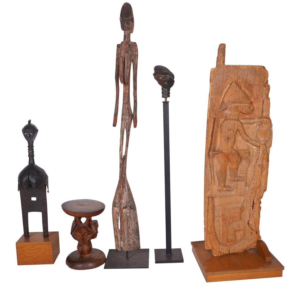 COLLECTION OF AFRICAN TRIBAL WOOD 32fe03