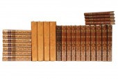 FOUR SETS OF ANTIQUE BOOKSthe first: