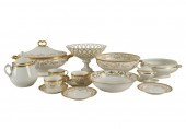 COLLECTION OF LIMOGES PORCELAINcomprising