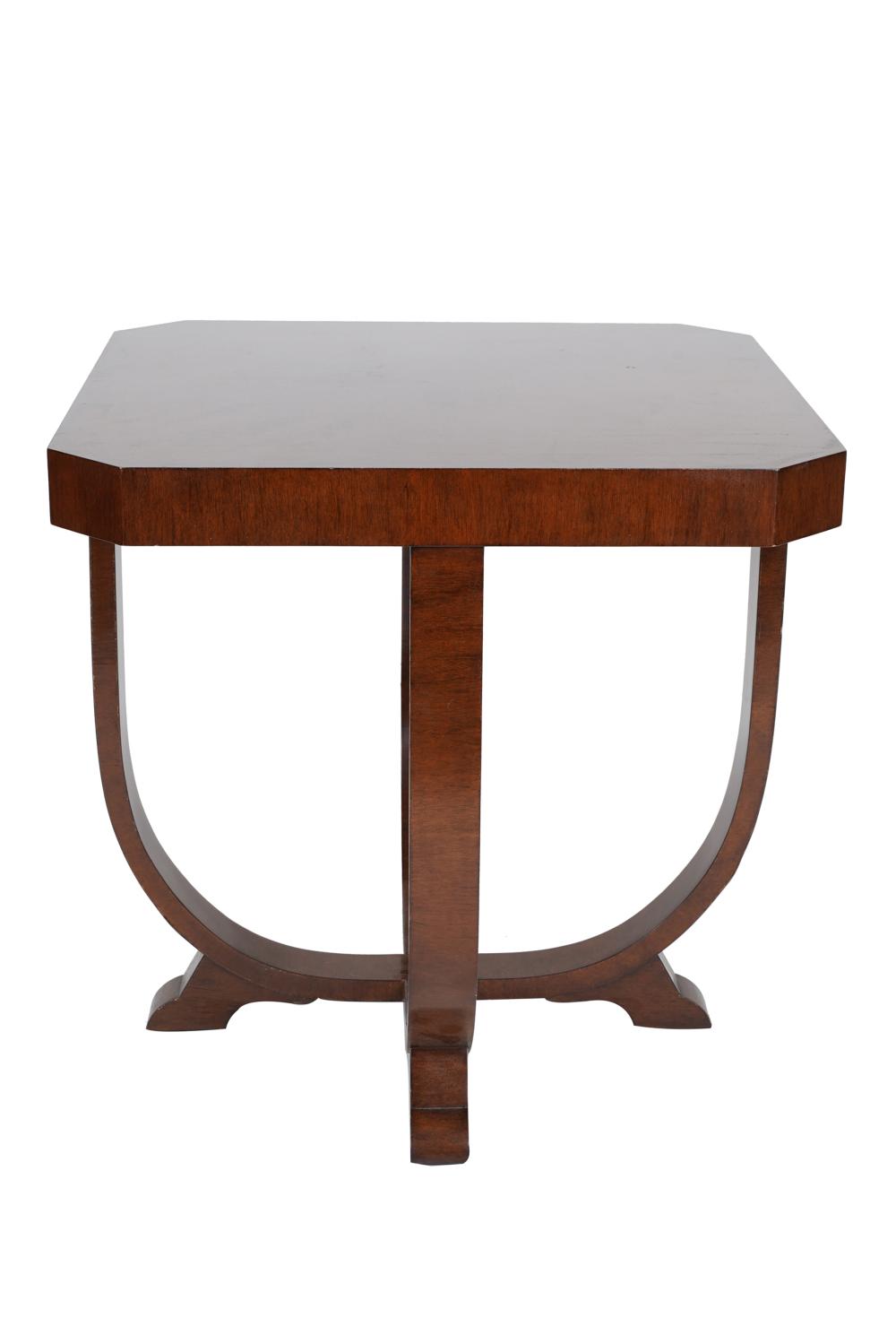 MAHOGANY ART DECO STYLE OCCASIONAL 33364a