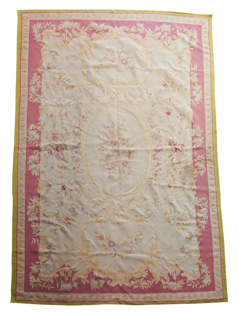 CONTINENTAL AUBUSSON STYLE TAPESTRY 3342fc