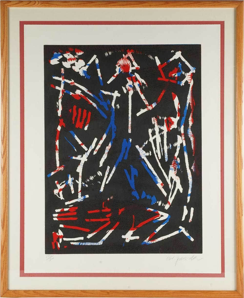 A.R. (RALF WINKLER) PENCK: ABSTRACTpencil-signed