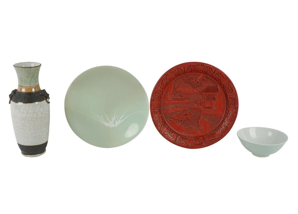 GROUP OF FOUR ASIAN CERAMICSthe 331f50