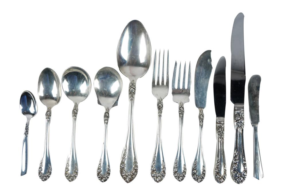 SET OF NORTHUMBRIA STERLING FLATWARE Normandy 332beb