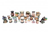 COLLECTION OF TOBY MUGS & FIGURINEScomprising