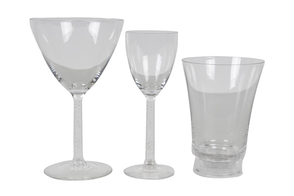 COLLECTION OF LALIQUE MOLDED GLASS 336168