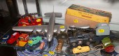 ASSORTED VINTAGE TOYS Including tin
