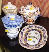 ASSORTED ANTIQUE STAFFORDSHIRE CHINA