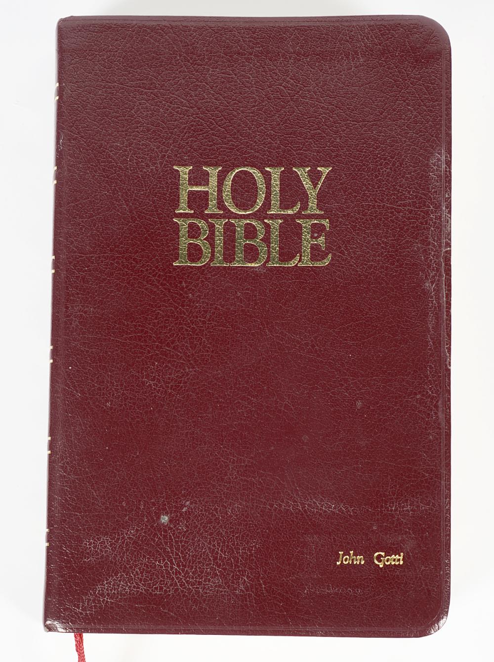 JOHN GOTTI HOLY BIBLE GREETING 337e5a
