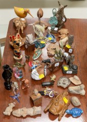 ASSORTED DECORATIVE ITEMS Includes Meso
