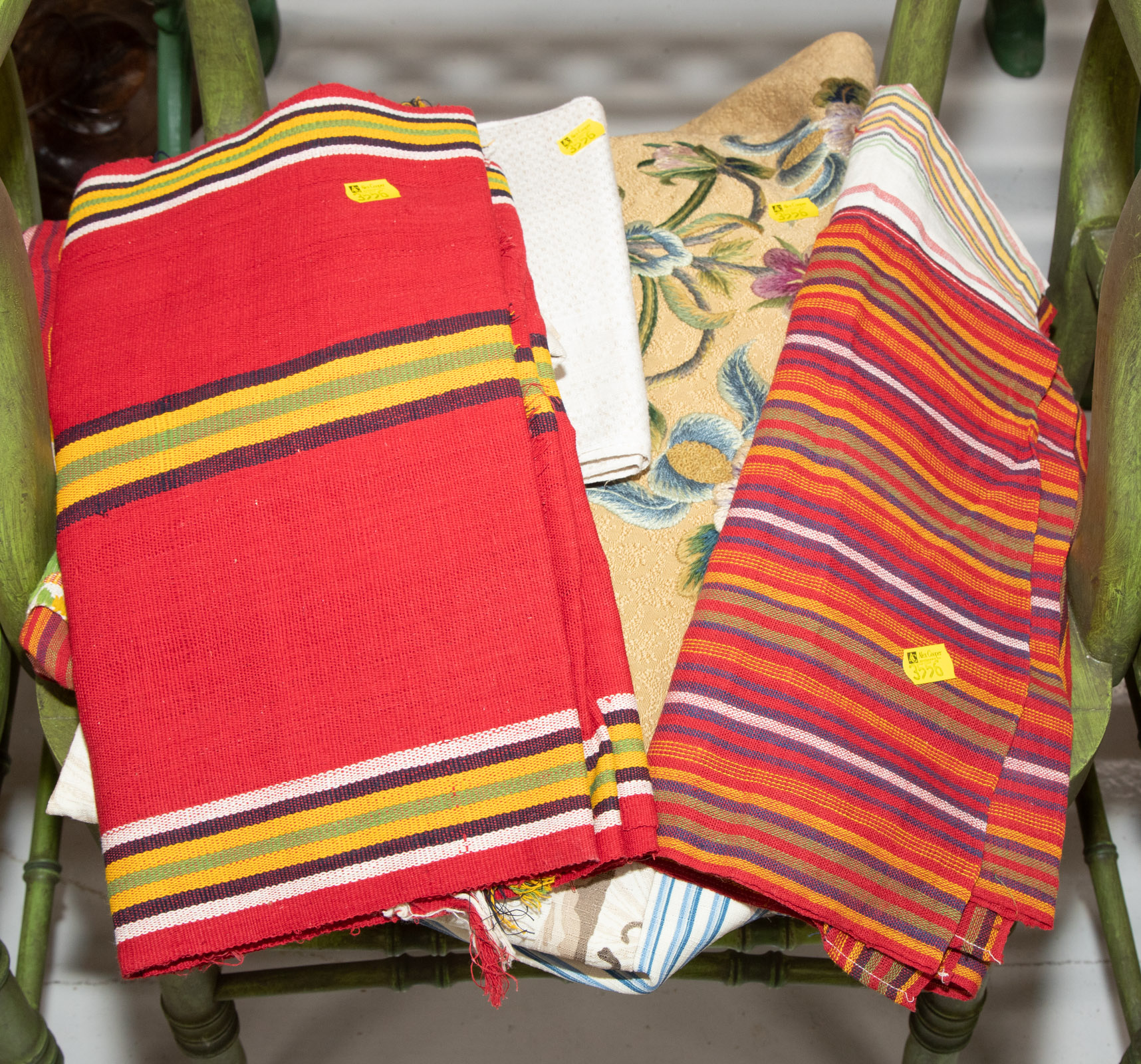 SELECTION OF TEXTILES Including 338427