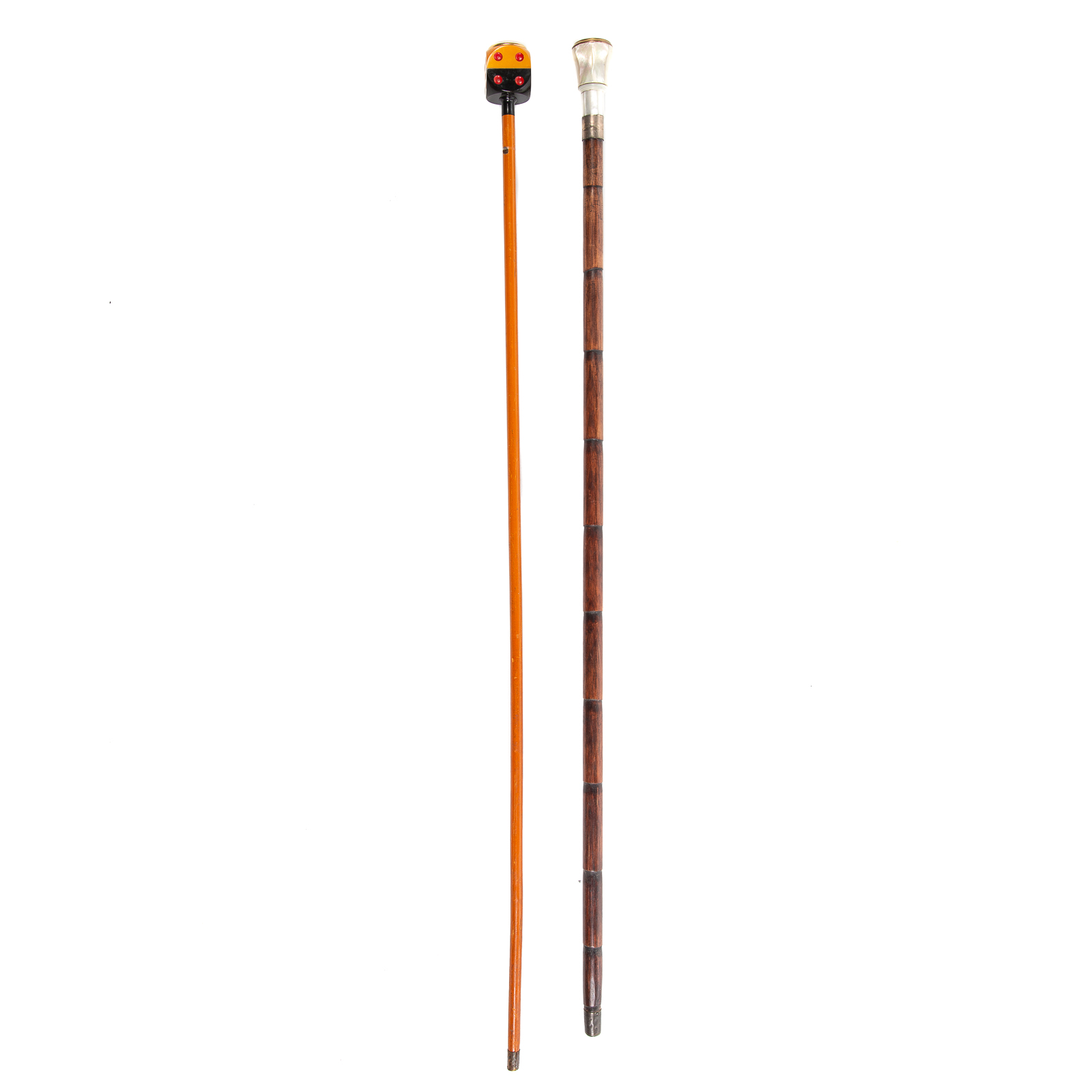 TWO GADGET CANES 20th century  33876a