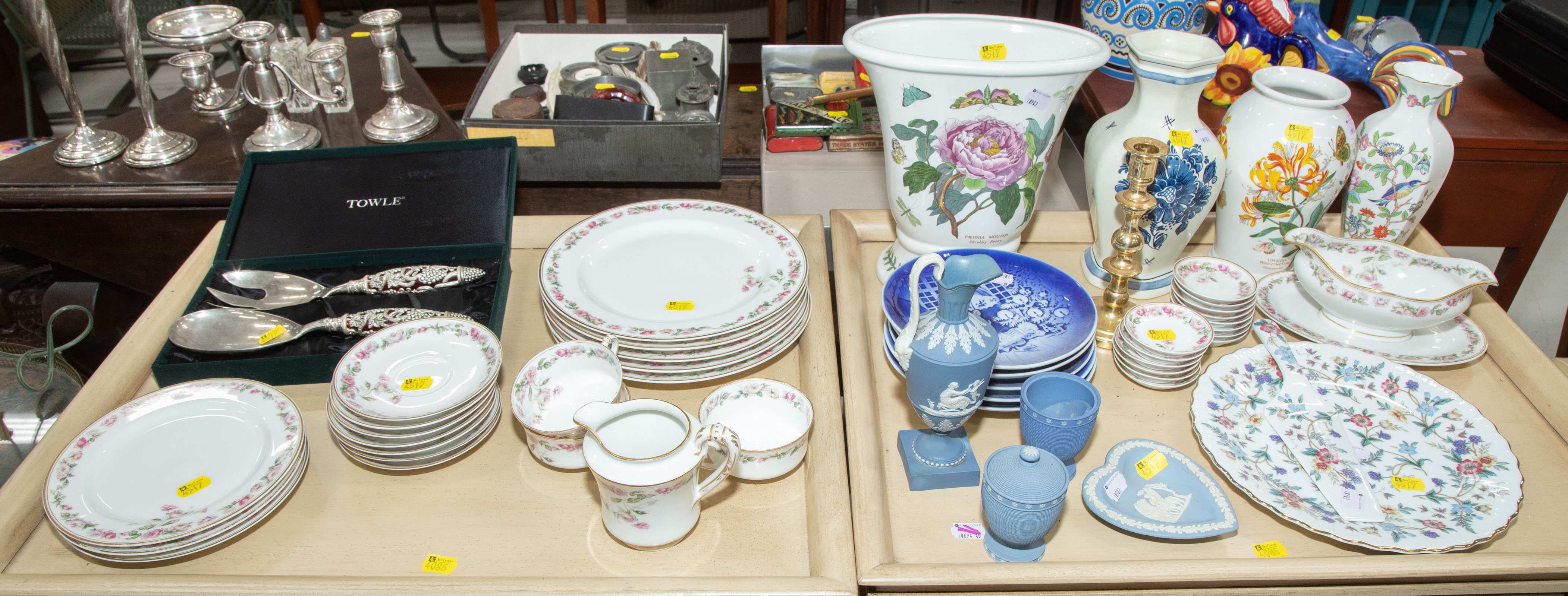 ASSORTED DECORATIVE CHINA & OTHER
