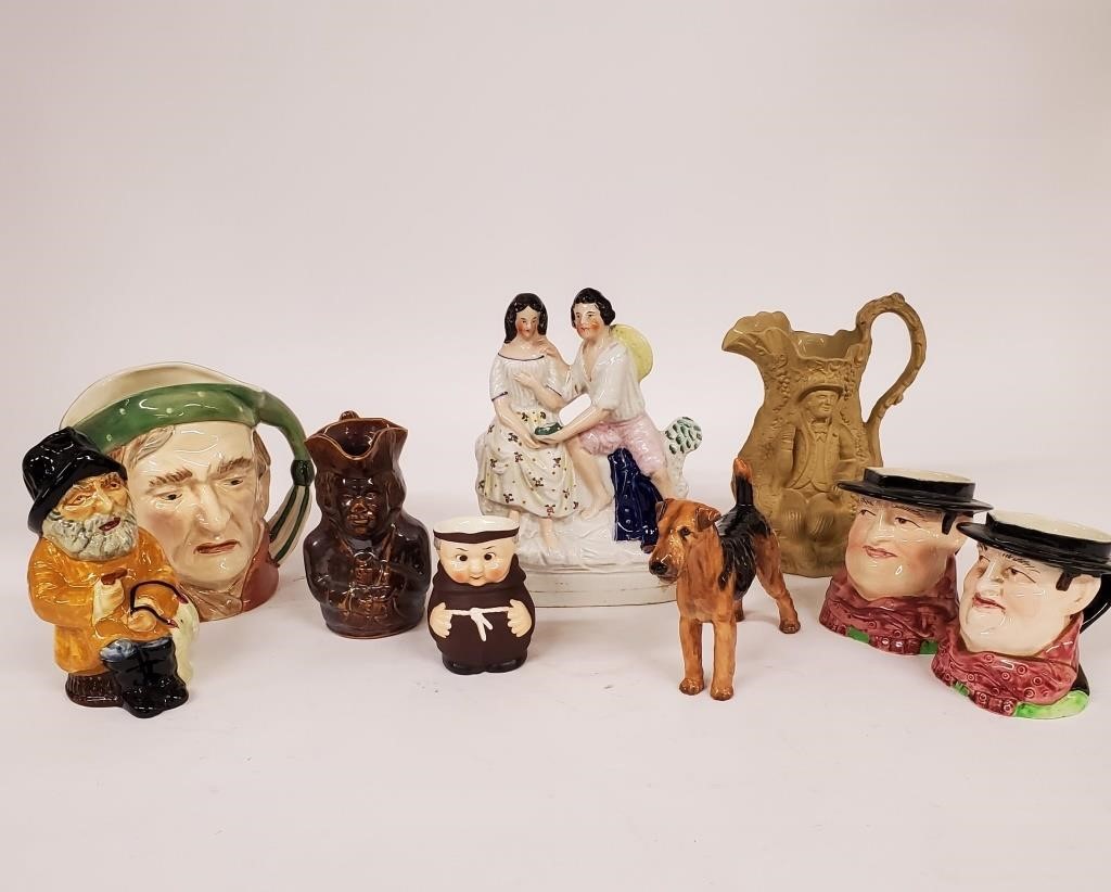 Staffordshire figural group including 3391d0