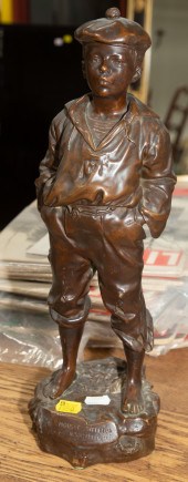 MOUSSE SIFFLEUR, BRONZE OF WHISTLING