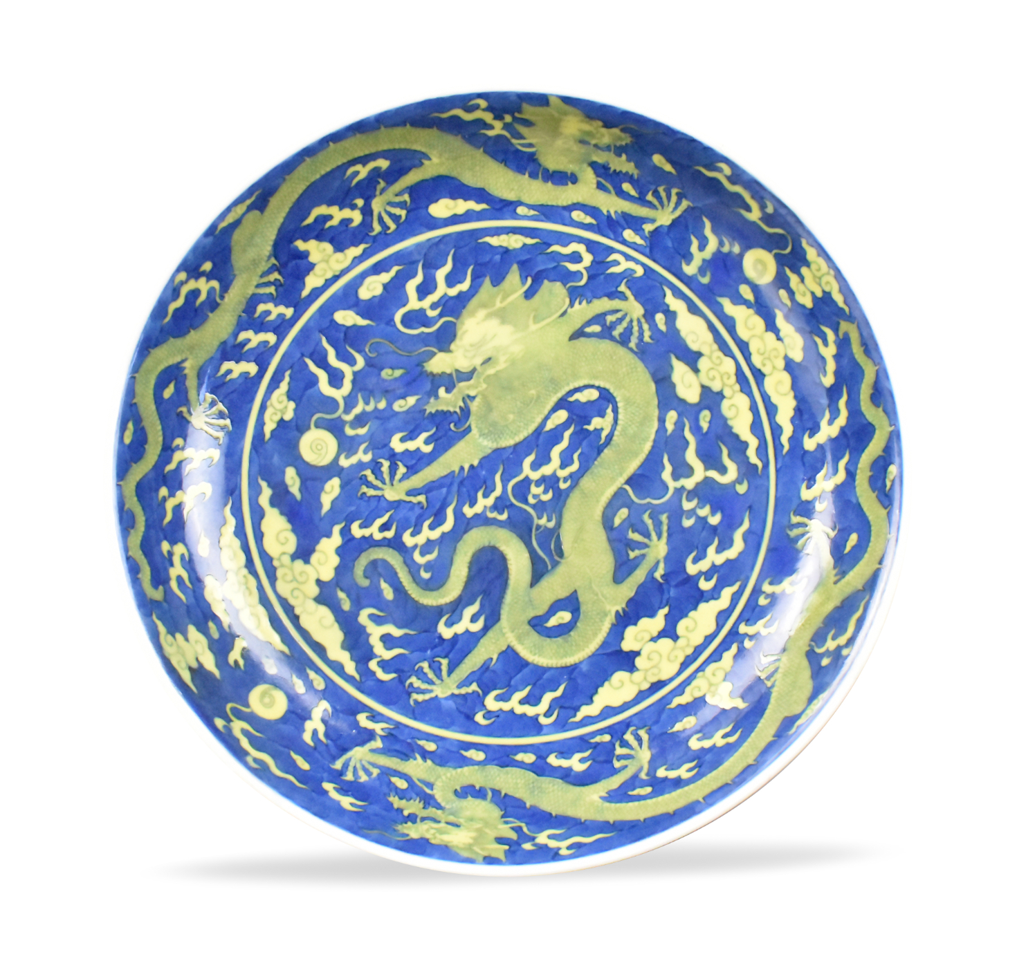 CHINESE IMPERIAL YELLOW DRAGON 33a944