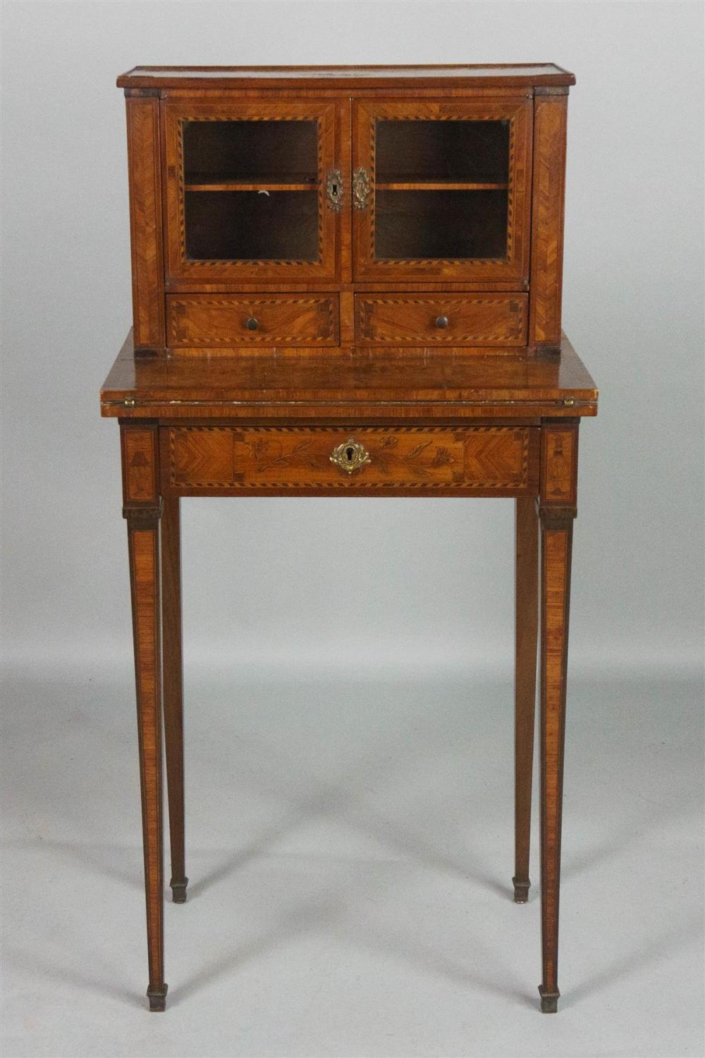 CONTINENTAL LOUIS XVI STYLE MARQUETRY 33aad9