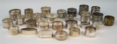 ECLECTIC COLLECTION OF NAPKIN RINGS  33ab47