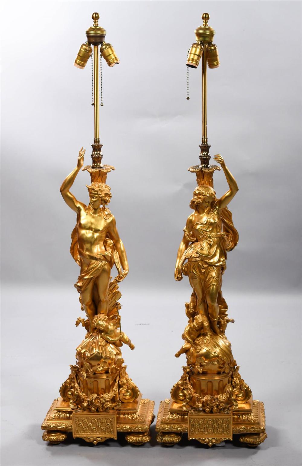 PAIR OF LARGE NEOCLASSICAL STYLE 33ad4e