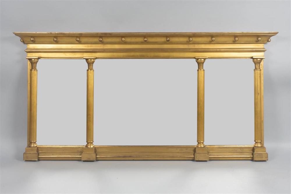 FEDERAL STYLE GILTWOOD OVERMANTEL