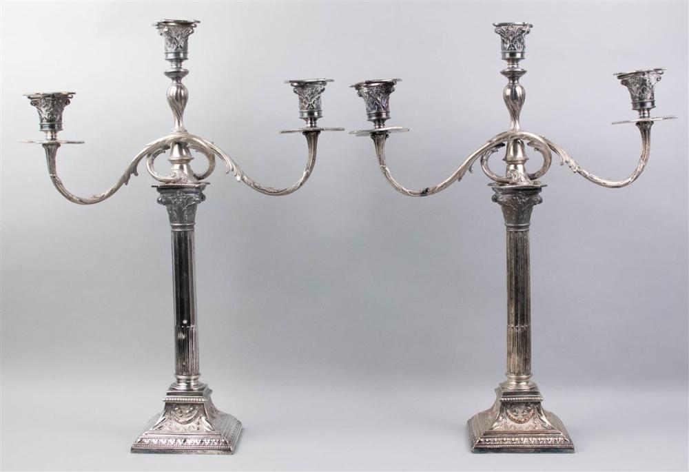 PAIR OF SHEFFIELD SILVERPLATED 33b519