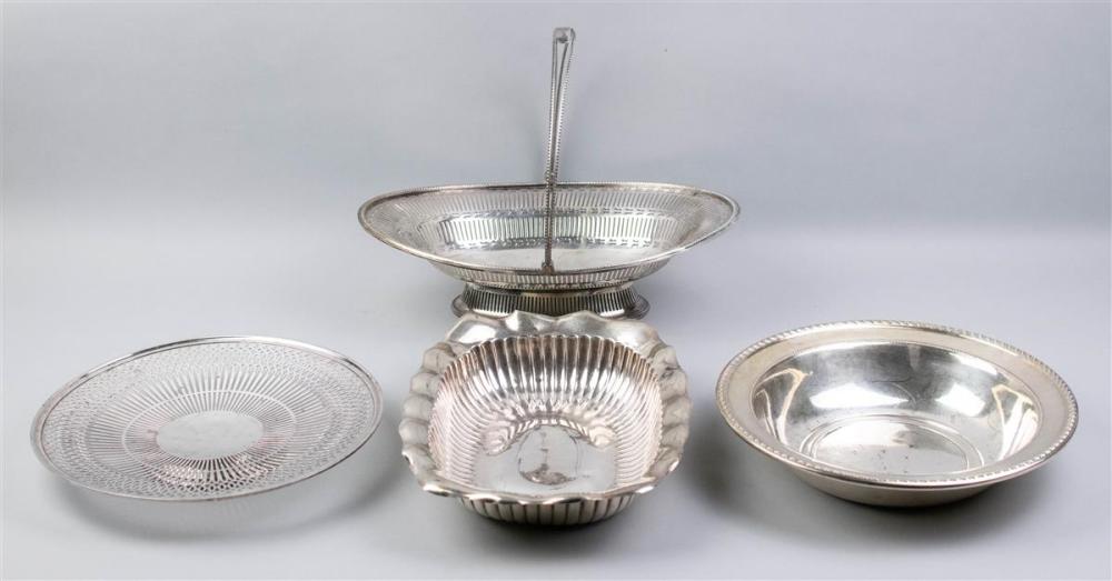 THREE AMERICAN SILVER SERVING DISHES 33b51a