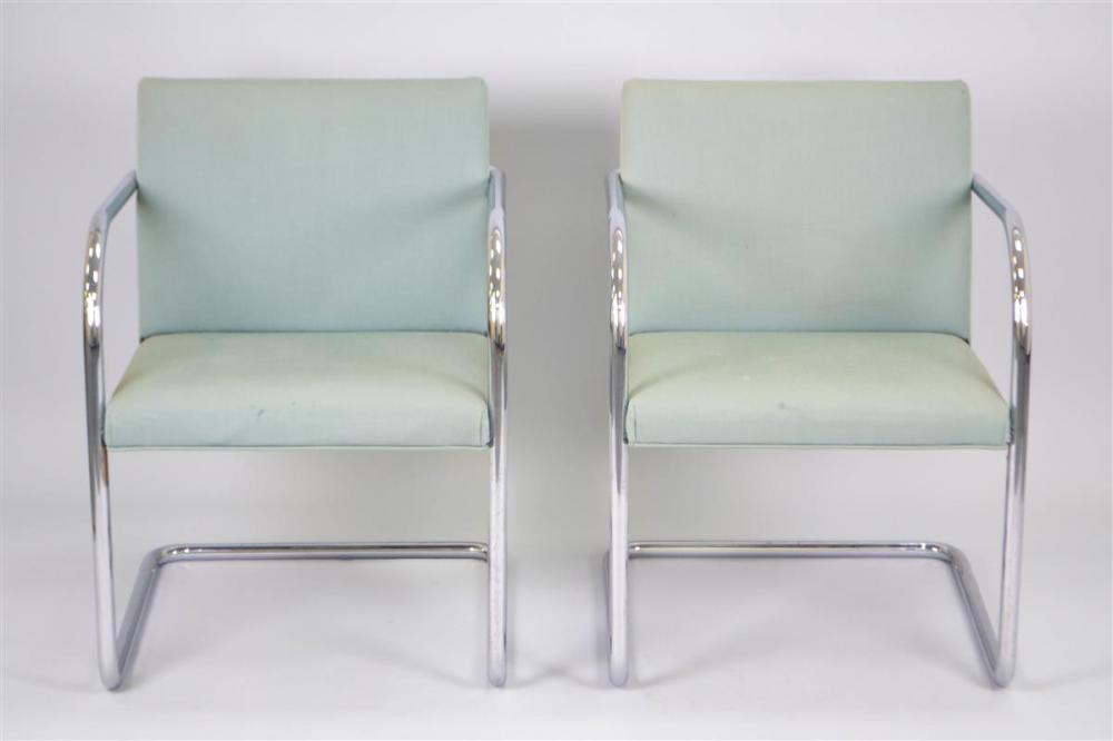 PAIR OF MIES VAN DER ROHE FOR THONET 33b67a