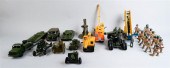 COLLECTION OF VINTAGE DINKY AND BRITAINS
