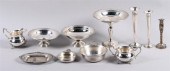 GROUP OF AMERICAN SILVER TABLE ITEMSGROUP