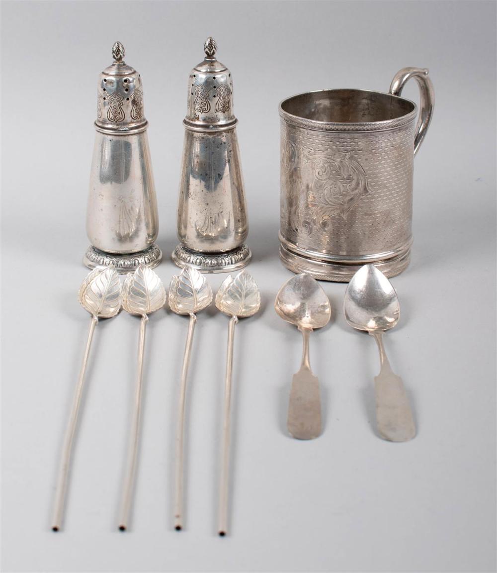 GROUP OF AMERICAN SILVER TABLE 33b986