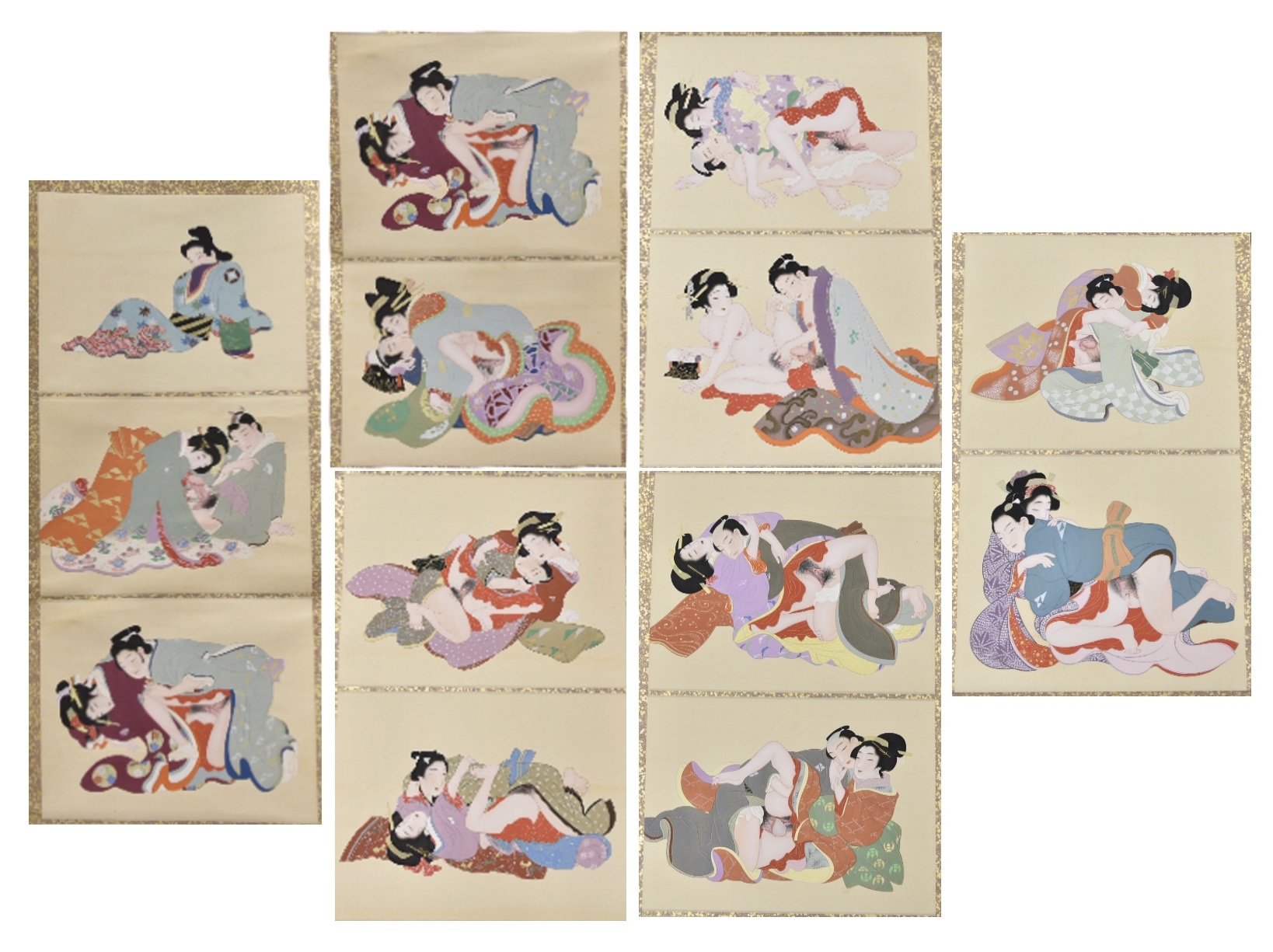 13 JAPANESE EROTIC PAINTING IN 339a40