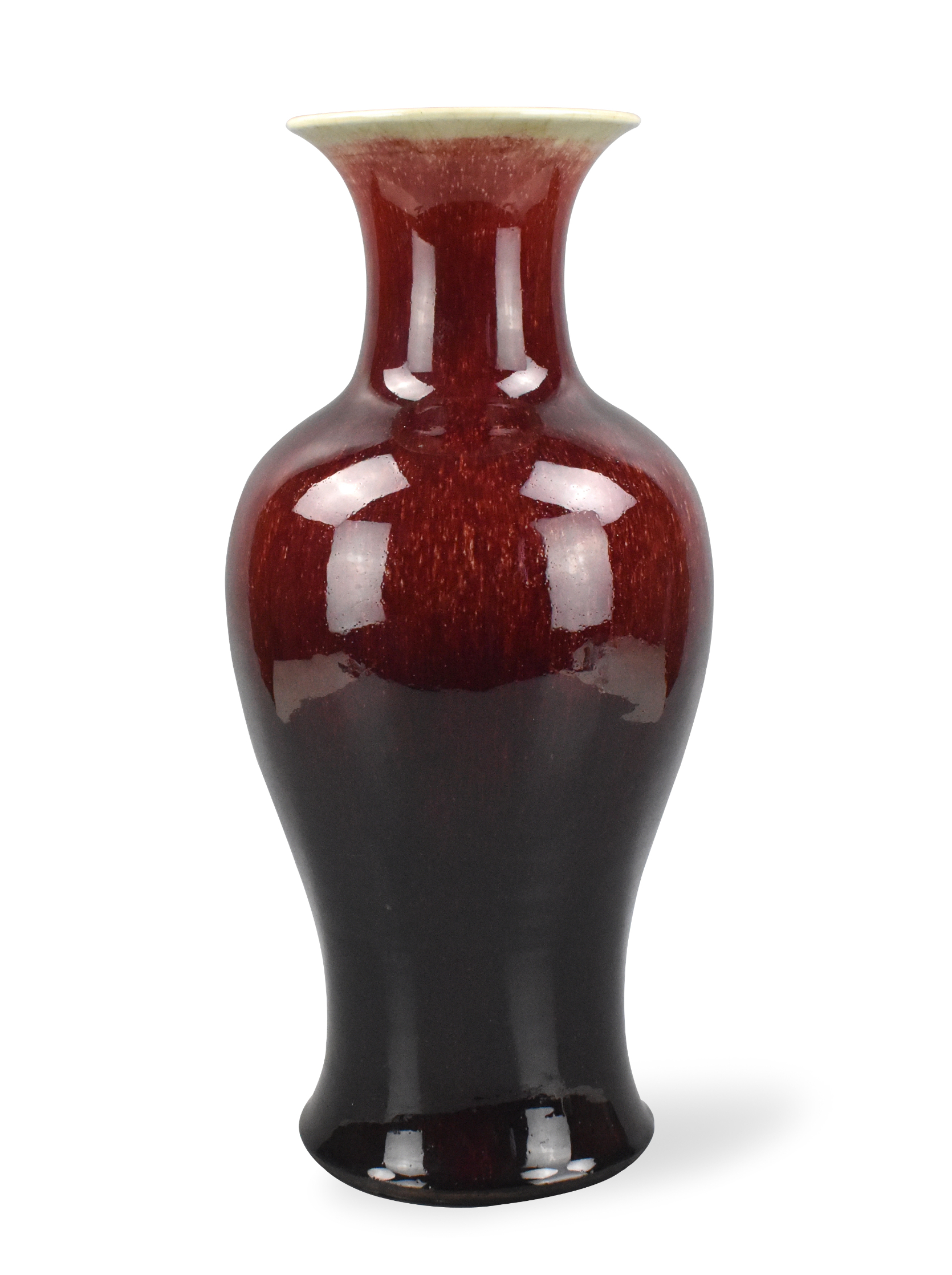 CHINESE RED LANGYAO GLAZED VASE 339d21