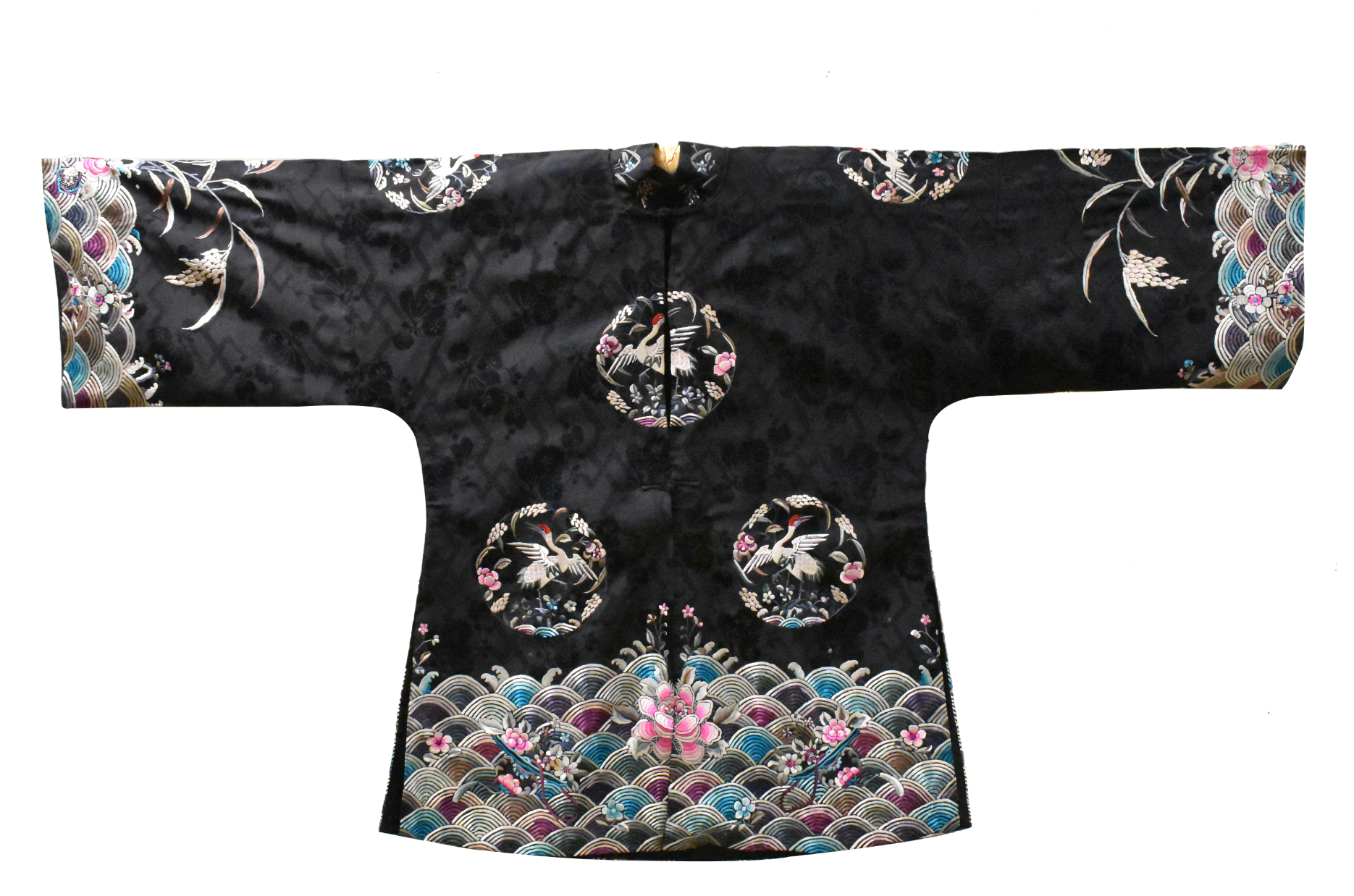 CHINESE EMBROIDERY WOMEN CLOTH QING 339e96