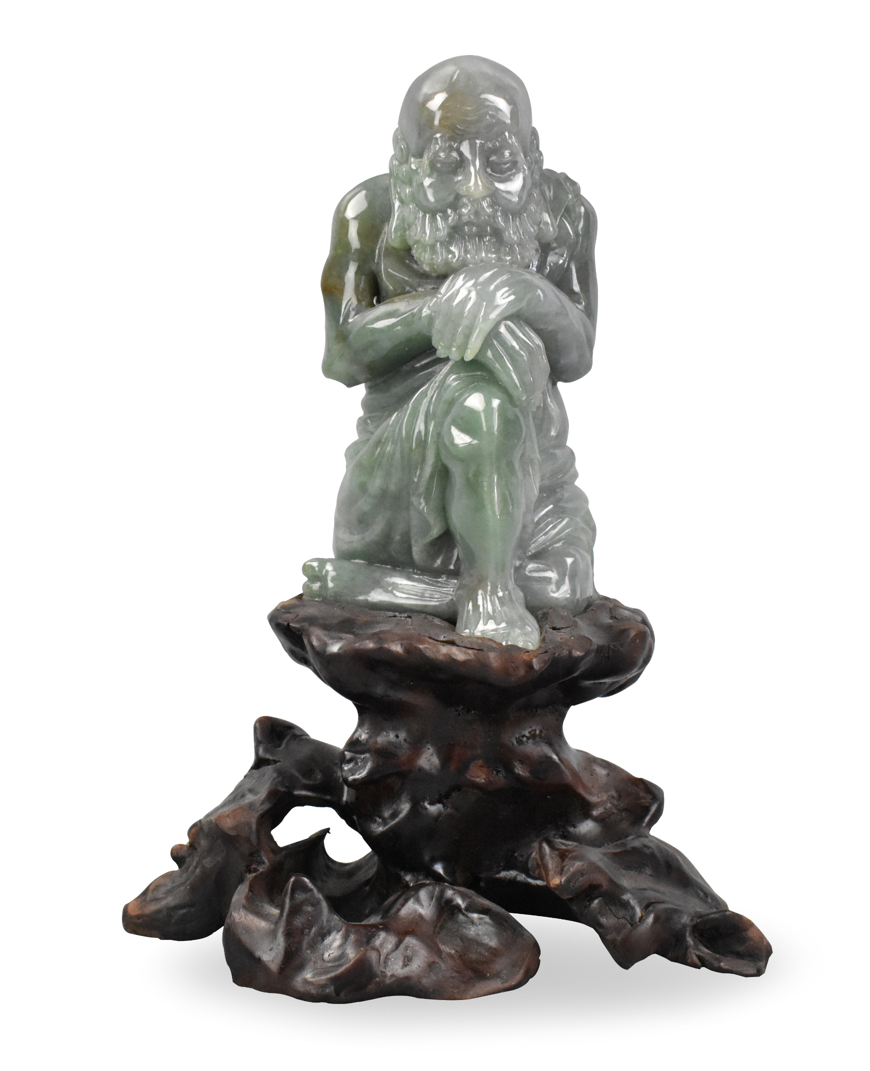 CHINESE JADEITE CARVING FIGURE 33a169