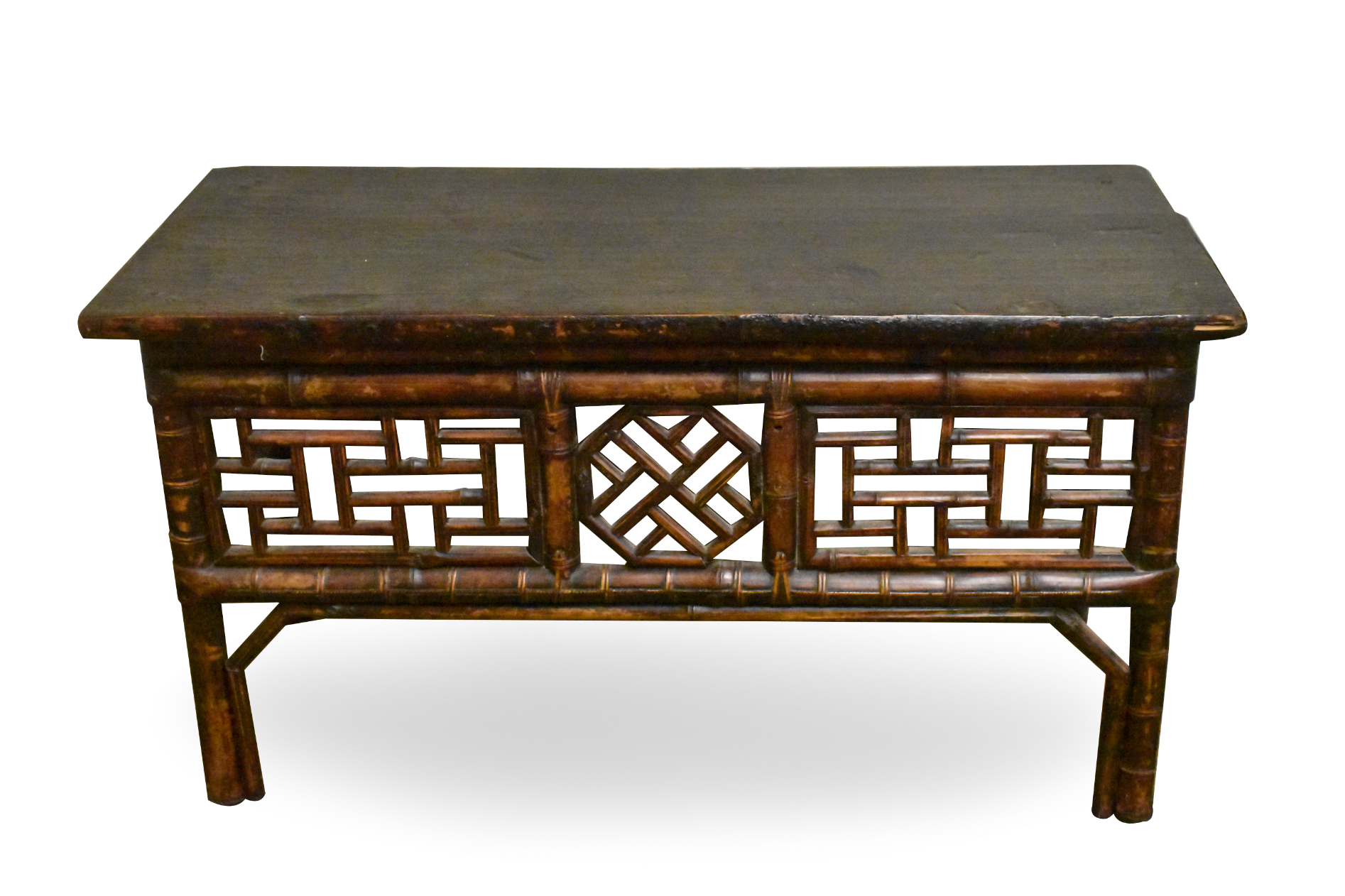 CHINESE LACQUERED BAMBOO CARVED 33a187