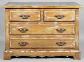 PAINTED OAK CHEST OF DRAWERS 34 X 46