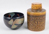 TWO CONTEMPORARY JAPANESE TEAWARES  33d076
