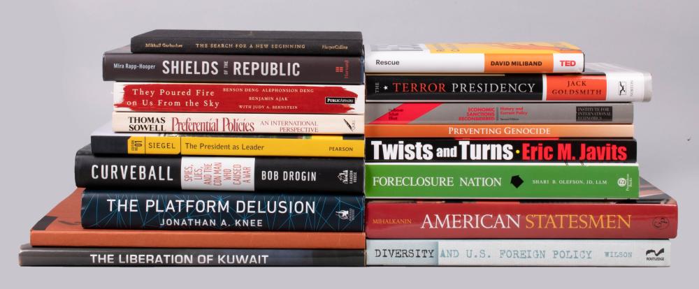 GROUP OF BOOKS ON FOREIGN POLICY