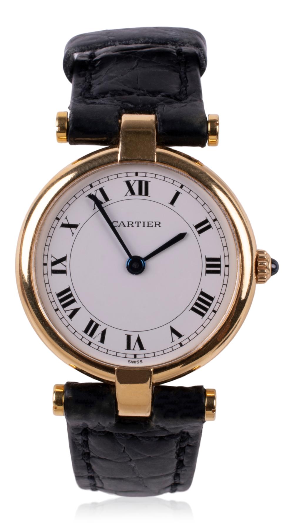 CARTIER VINTAGE 18K YELLOW GOLD 33db36