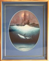 WYLAND AND PITRE PRINT ON PAPER, COLLABORATION