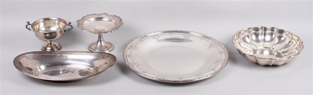 GROUP OF AMERICAN SILVER PIECES