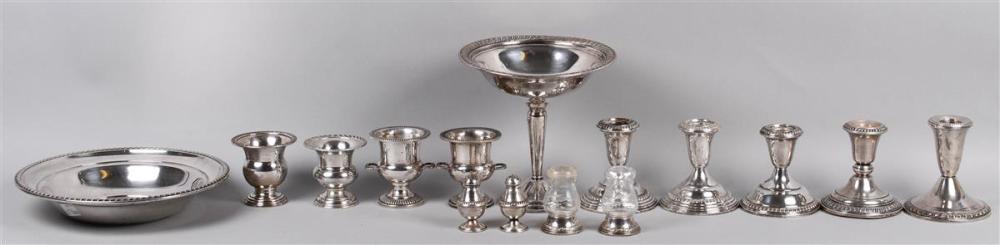 GROUP OF SILVER TABLE WARES WITH 33c207