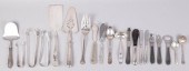 COLLECTION OF SILVER TABLE FLATWARE