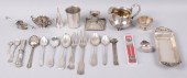 ECLECTIC GROUP OF SMALL SILVER 33c5cd