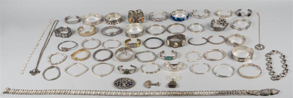 COLLECTION OF SILVER ENAMEL AND 33c86b