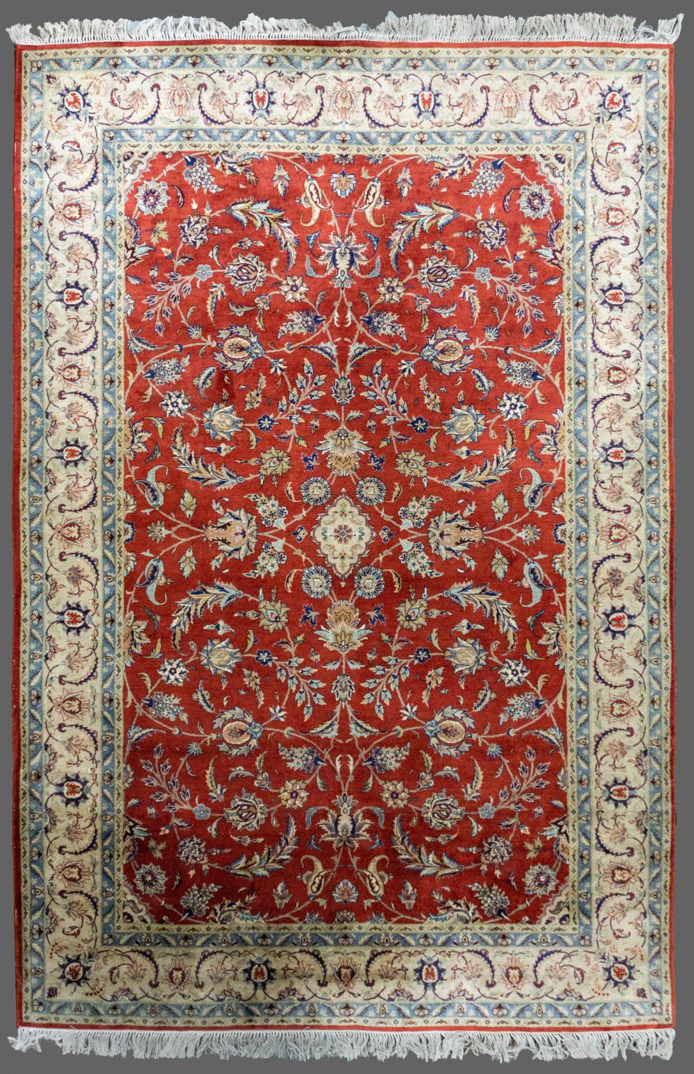 VINTAGE PAK PERSIAN HAND KNOTTED 33c8d0