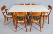 DREXEL DINING ROOM TABLE AND SIX 33c935